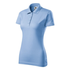 Malfini ADL223 SINGLE J. Galléros női póló (égszínkék, XL) Malfini