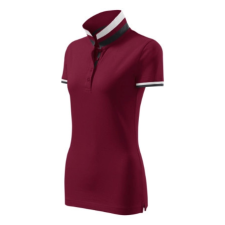 Malfini ADL257 COLLAR UP Galléros női póló (bordó, XXL) Malfini munkaruha