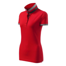 Malfini ADL257 COLLAR UP Galléros női póló (F1 piros, XL) Malfini munkaruha
