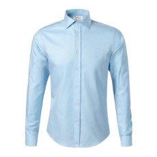 Malfini ADL264 Journey Hosszú ujjú férfi ing (slant blue, 3XL) Malfini