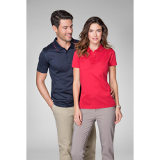 Malfini ADL269 GRAND Galléros női póló (F1 piros, XL) Malfini