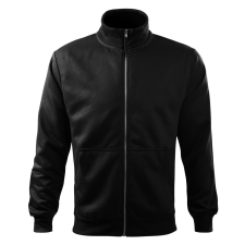 Malfini ADL407 ADVENTURE Cipzáros férfi pulóver (fekete, XL) Malfini munkaruha