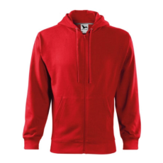 Malfini ADL410 TRENDY ZIPPER Cipzáros férfi pulóver (piros, S) Malfini