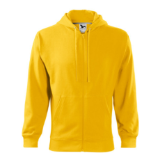 Malfini ADL410 TRENDY ZIPPER Cipzáros férfi pulóver (sárga, S) Malfini