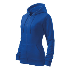 Malfini ADL411 TRENDY ZIPPER Cipzáros női pulóver (királykék, S) Malfini női pulóver, kardigán