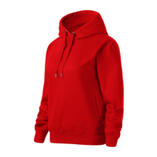 Malfini ADL421 MOON Kapucnis női pulóver (piros, XL) Malfini