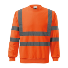 Malfini ADL4V6 HV ESSENTIAL Jól láthatósági pulóver (narancs, XL) Malfini láthatósági ruházat