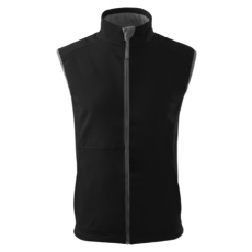 Malfini ADL517 VISION Férfi softshell mellény (fekete, S) Malfini