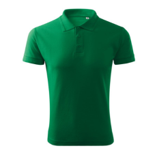 Malfini ADLF03 PIQUE FREE Galléros Férfi póló (fűzöld, 3XL) Malfini
