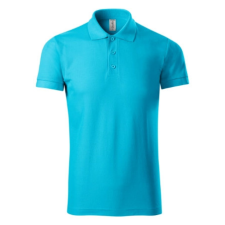 Malfini ADLP21 JOY Galléros férfi póló (türkiz, 3XL) Malfini munkaruha