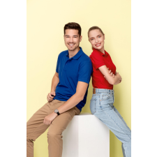 Malfini ADLP22 JOY Galléros női póló (piros, XXL) Malfini munkaruha