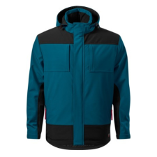 Malfini ADLW55 VERTEX Téli softshell kabát (petrol kék, 3XL) munkaruha