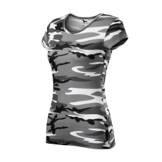 Malfini Camo Pure póló női szürke terepszín 2XL
