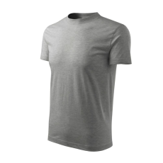Malfini Classic póló unisex sötétszürke melírozott 3XL