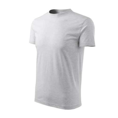 Malfini Classic póló unisex világosszürke melírozott 3XL