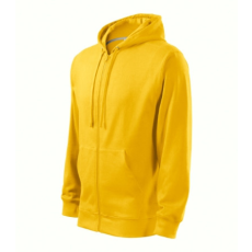 Malfini Felső férfi Trendy Zipper 410 sárga S méret