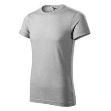 Malfini Férfi póló, Fusion 163, Malfini 2XL ezüst melange