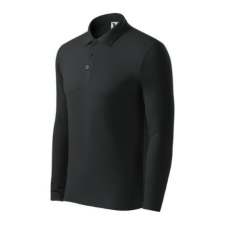 Malfini Férfi pólóing, Pique Polo LS 221, Malfini S Ebony Grey férfi póló