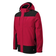 Malfini Férfi téli softshell kabát, Vertex W55, Malfini S Marlboro Red