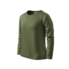 Malfini Fit-T LS póló gyerek khaki 110 cm/4 éves munkaruha