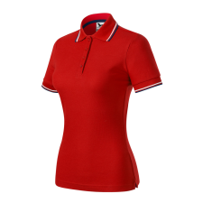 Malfini Focus 233 női galléros póló piros színben női póló