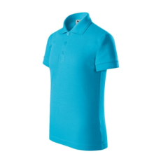 Malfini Galléros póló gyerek Pique Polo 222 türkiz 158 cm/12 éves méret