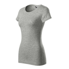 Malfini Glance póló női sötétszürke melírozott M