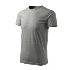 Malfini Heavy New póló unisex sötétszürke melírozott M