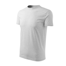 Malfini Heavy póló unisex világosszürke melírozott XL