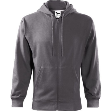 Malfini mlf_4103615 Trendy Zipper felső férfi acélszürke L férfi pulóver, kardigán