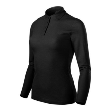 Malfini Női póló, Pique Polo LS 231, Malfini Black L női póló
