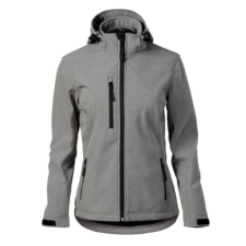 Malfini Performance softshell kabát női sötétszürke melírozott 2XL munkaruha