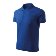 Malfini Pique Polo Free galléros póló férfi királykék 2XL munkaruha