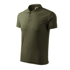 Malfini Pique Polo galléros póló férfi military XL munkaruha