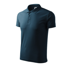 Malfini Pique Polo galléros póló férfi tengerészkék 4XL