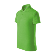 Malfini Pique Polo galléros póló gyerek almazöld 158 cm/12 éves