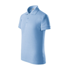 Malfini Pique Polo galléros póló gyerek égszínkék 122 cm/6 éves munkaruha