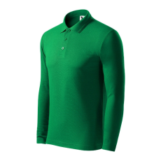 Malfini Pique Polo LS galléros póló férfi fűzöld 2XL
