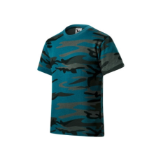 Malfini Póló gyerek Camouflage 149 camouflage petrol 146 cm/10 éves méret