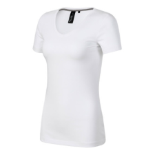 MALFINI Premium Action V-neck póló női fehér S munkaruha
