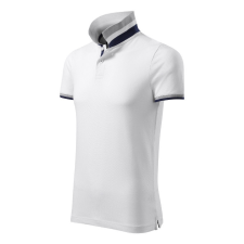 MALFINI Premium Collar Up galléros póló férfi fehér L munkaruha