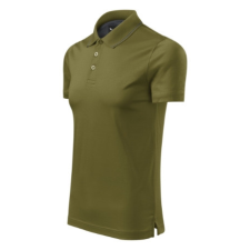 MALFINI Premium Galléros póló férfi Grand 259 avokádózöld 3XL méret munkaruha