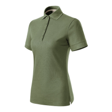 Malfini Prime (GOTS) galléros póló női khaki XL