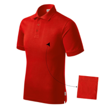 Malfini Rimeck ADLR20 RESIST HEAVY Galléros férfi póló (piros, 3XL) munkaruha