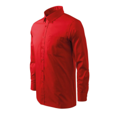 Malfini Style LS ing férfi piros XL