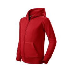 Malfini Trendy Zipper felső gyerek piros 134 cm/8 éves
