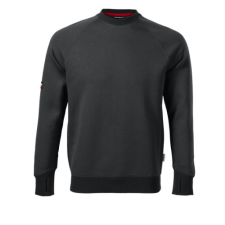 Malfini Vertex ADLW42 Férfi pulóver (ébenszürke, 4XL) munkaruha