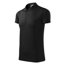 Malfini Victory galléros póló unisex fekete L