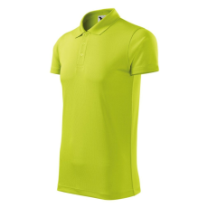 Malfini Victory galléros póló unisex lime L