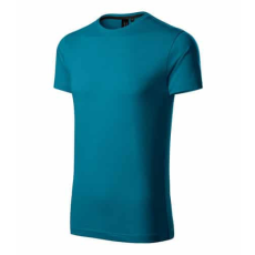 MALFINIPREMIUM 153 Malfinipremium Exclusive férfi pólók petrol kék - 2XL